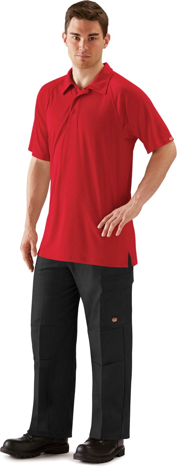 Red Kap Men's Performance Knit Flex Series Active Work Polo Shirt                                                                - view number 2