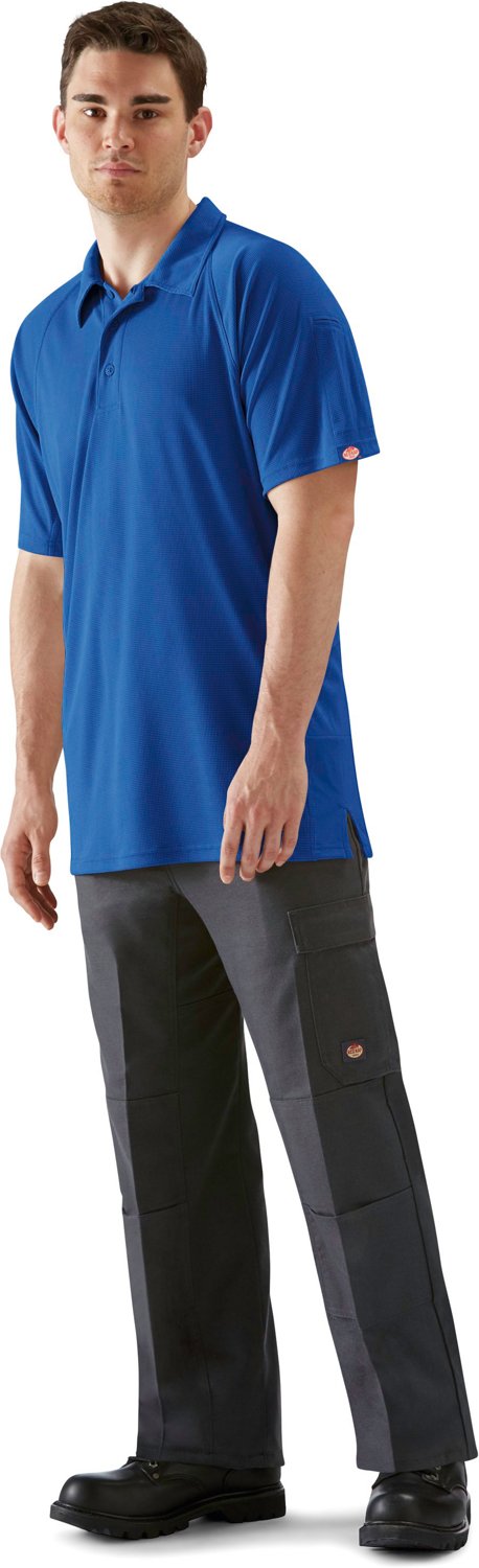 Red Kap Men's Performance Knit Flex Series Active Work Polo Shirt                                                                - view number 2