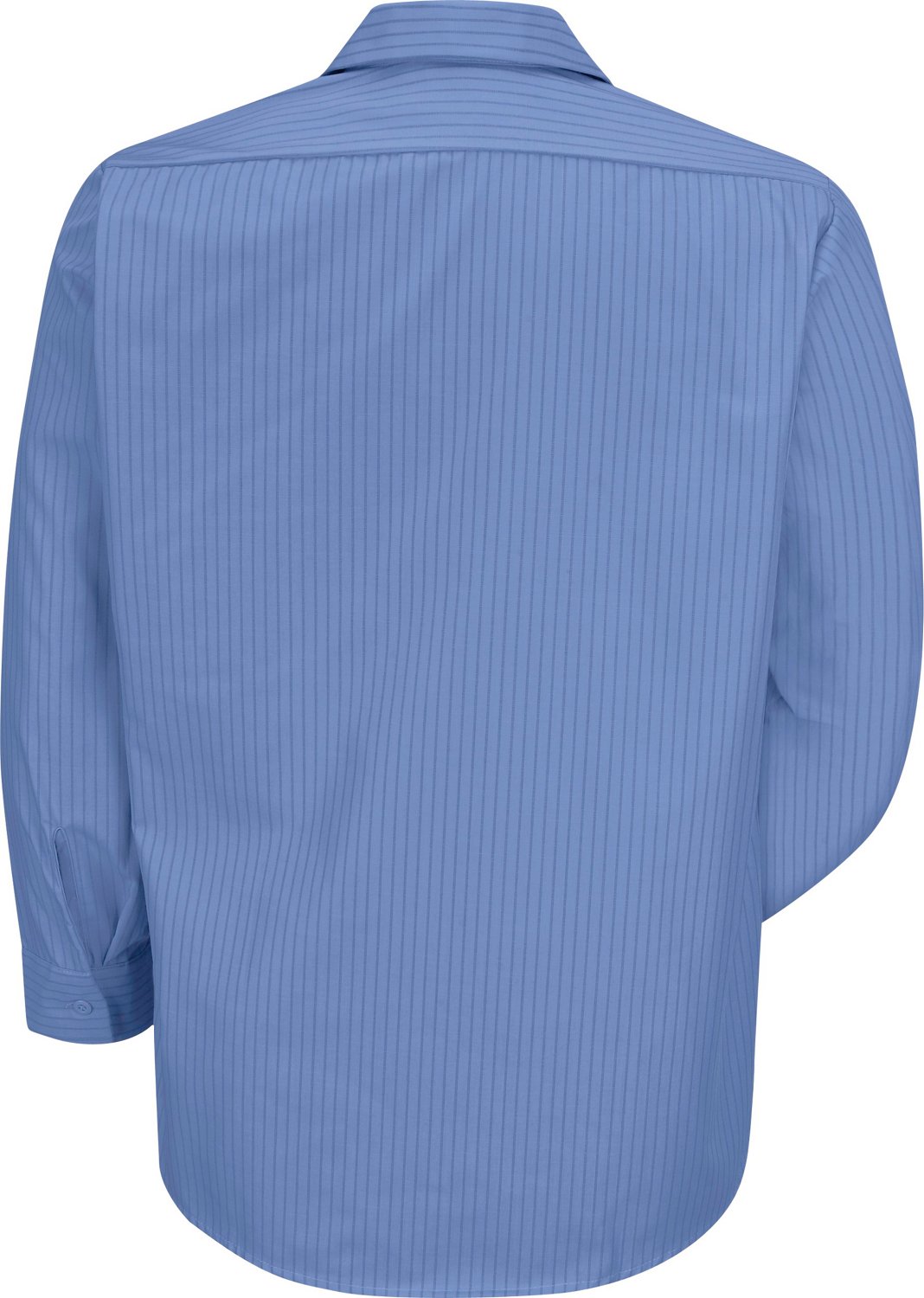 Red Kap Men's Industrial Stripe Long Sleeve Work Shirt | Academy