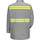 Red Kap Men's Enhanced Visibility Long Sleeve Work Shirt                                                                         - view number 3 image