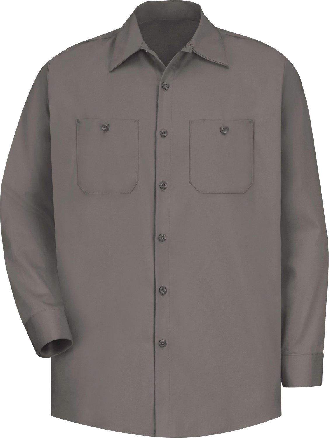 Red Kap Men's Wrinkle Resistant Cotton Long Sleeve Work Shirt - view number 2