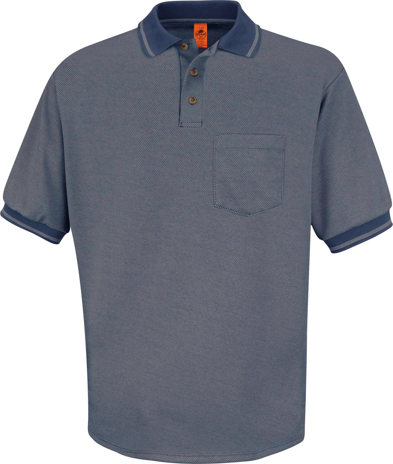 Red Kap Men's Performance Knit Twill Work Polo Shirt