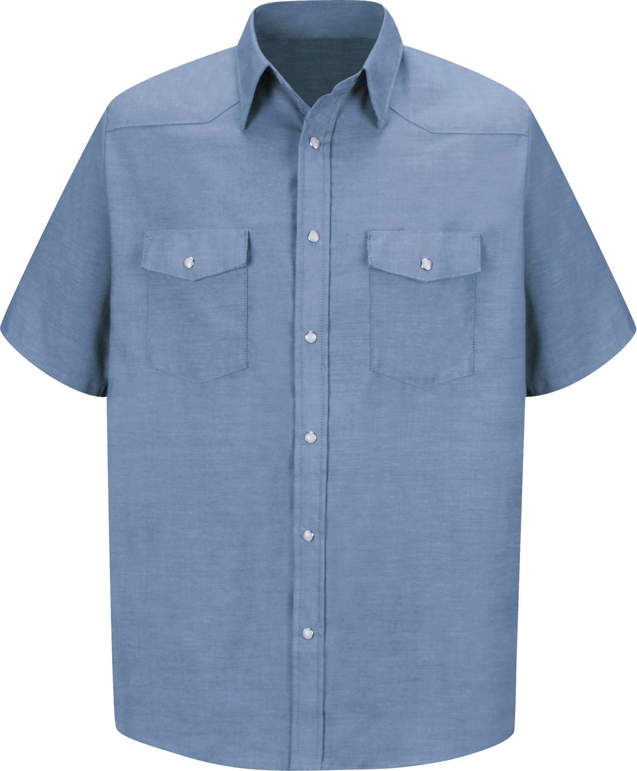 Red Kap Men's Deluxe Western Style Short Sleeve Work Shirt                                                                       - view number 3