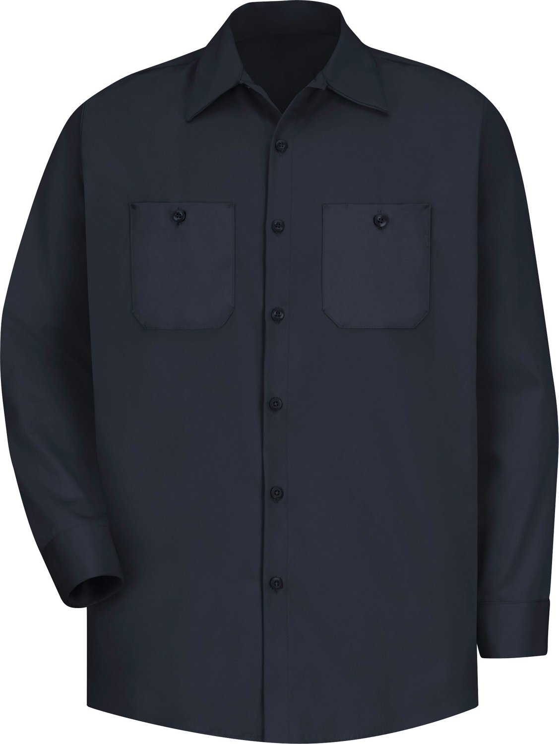 Red Kap Men's Wrinkle Resistant Cotton Long Sleeve Work Shirt                                                                    - view number 2