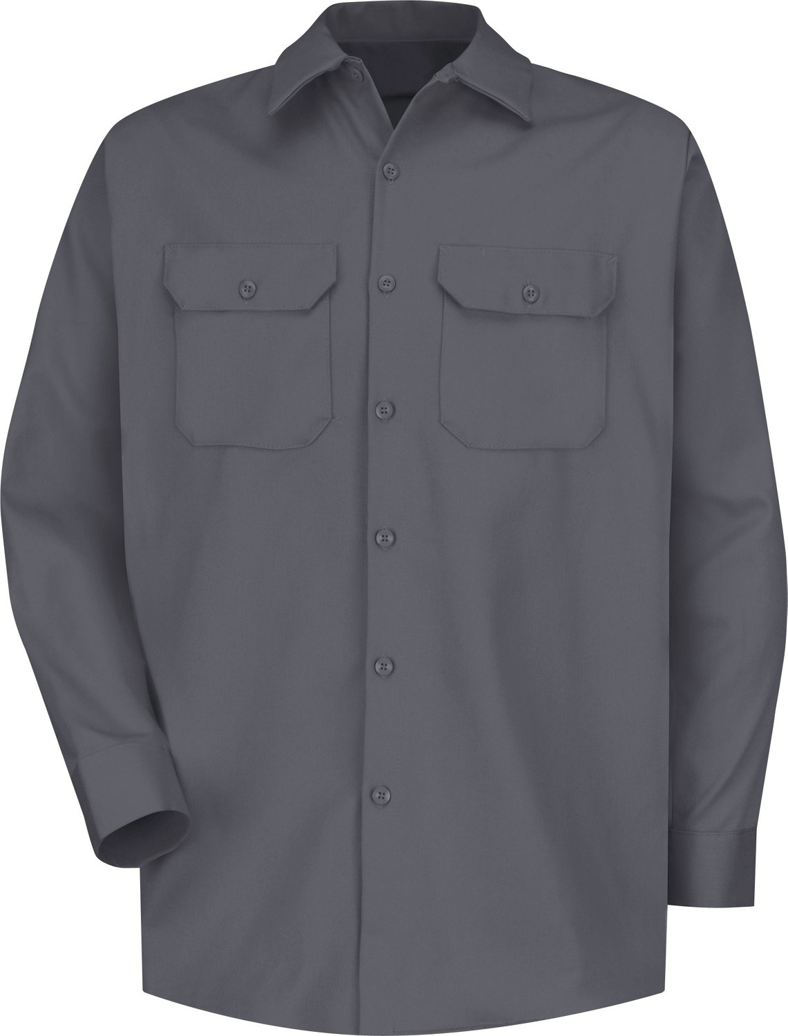 Red Kap Men's Deluxe Heavyweight Cotton Long Sleeve Work Shirt                                                                   - view number 2