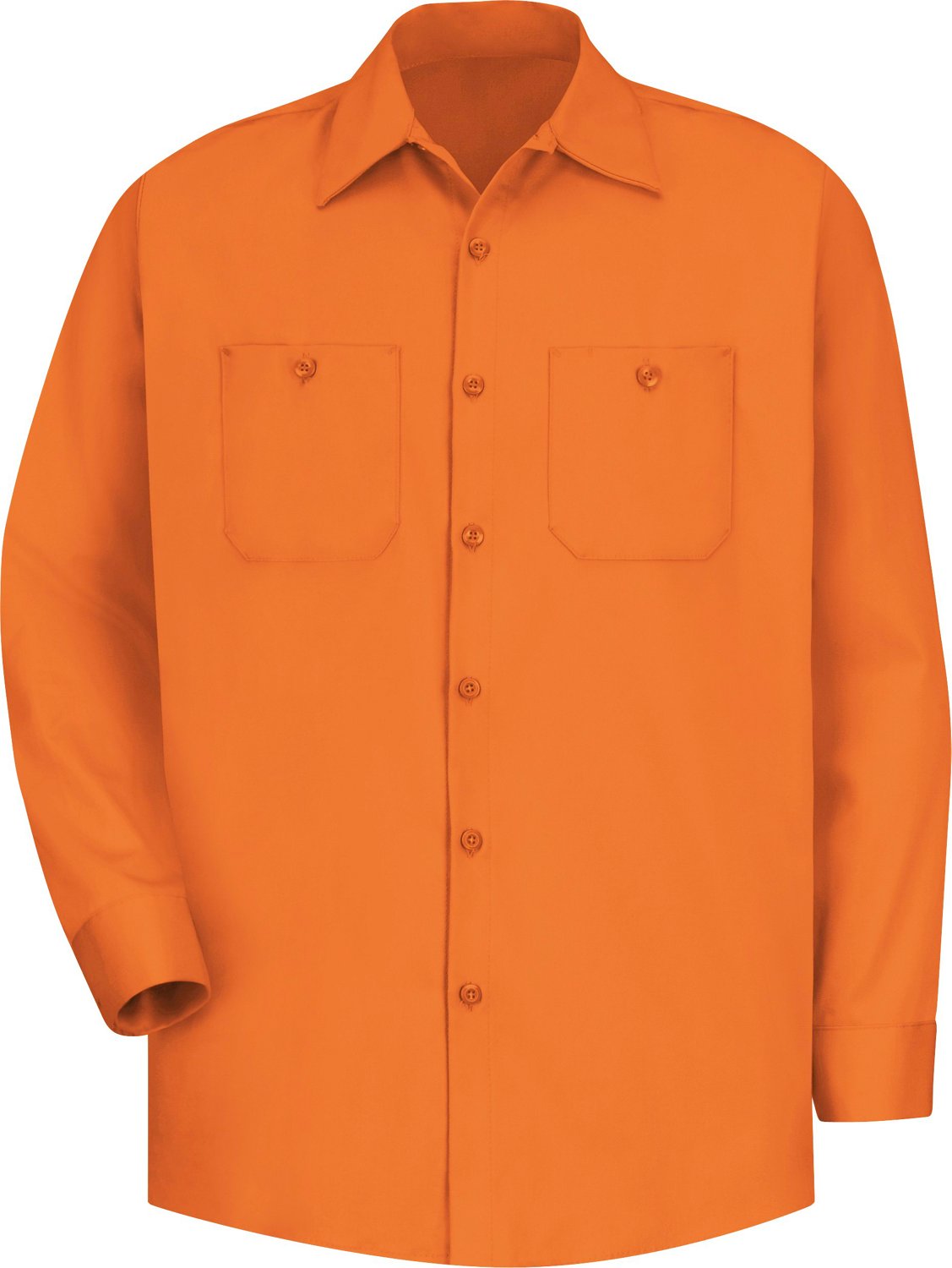 Red Kap Men's Wrinkle Resistant Cotton Long Sleeve Work Shirt - view number 2