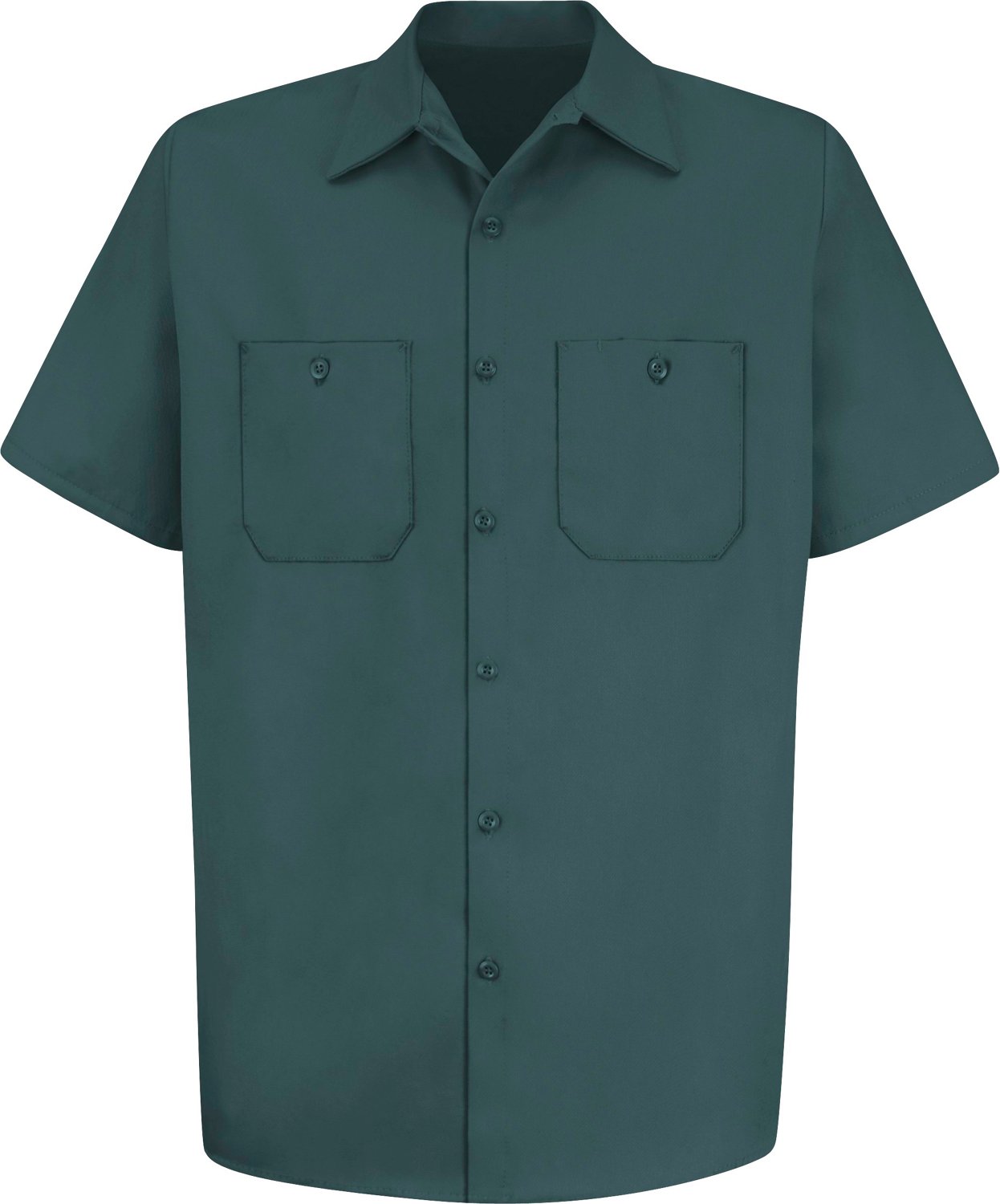 Red Kap Men's Wrinkle Resistant Cotton Short Sleeve Work Shirt - view number 2