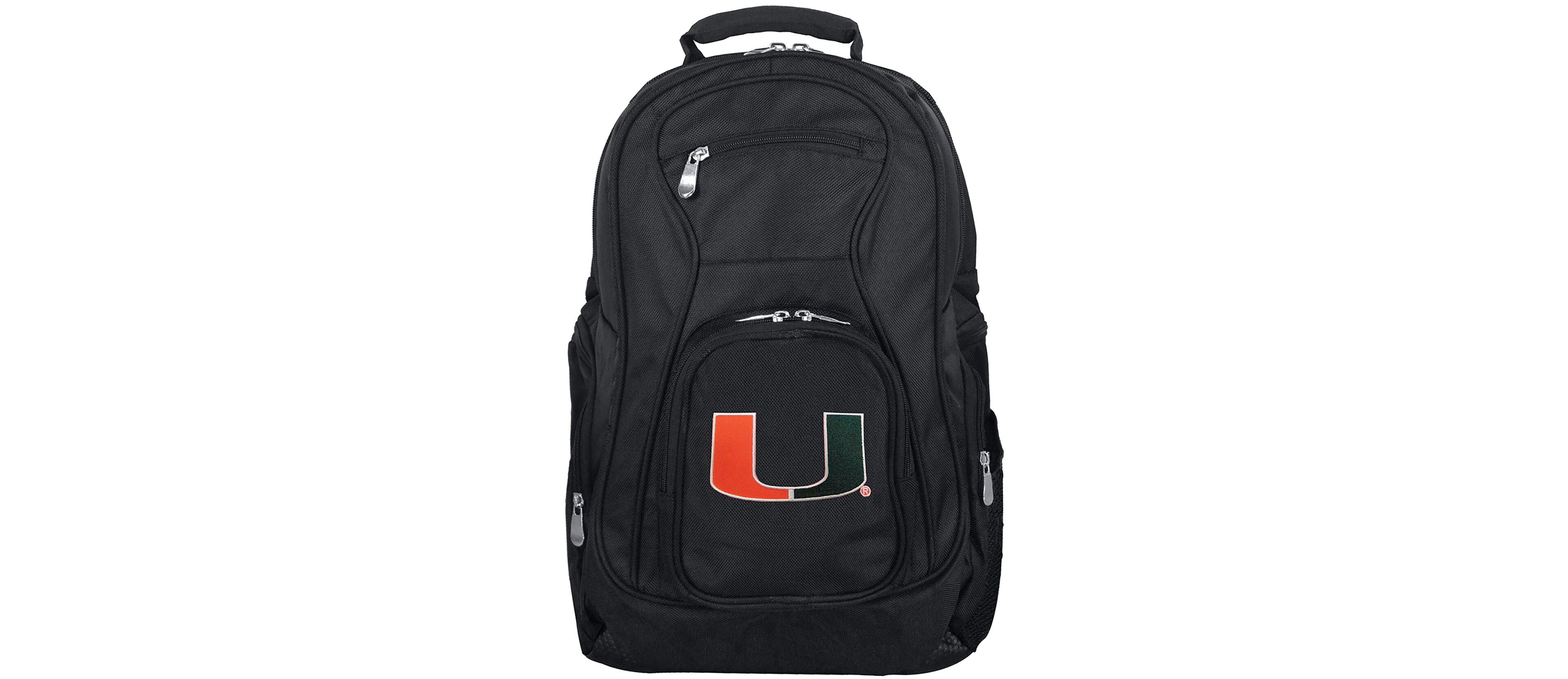 Mojo Backpacks University of Miami Travel Laptop Backpack