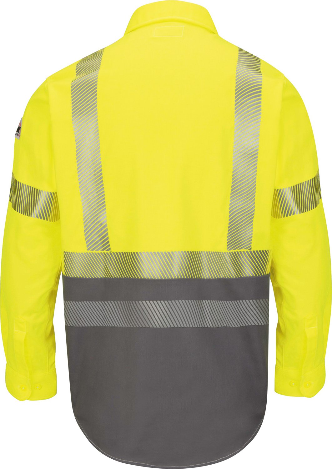 Bulwark Men's EXCEL FR ComforTouch Hi-Visibility Colorblock Uniform Shirt - view number 2