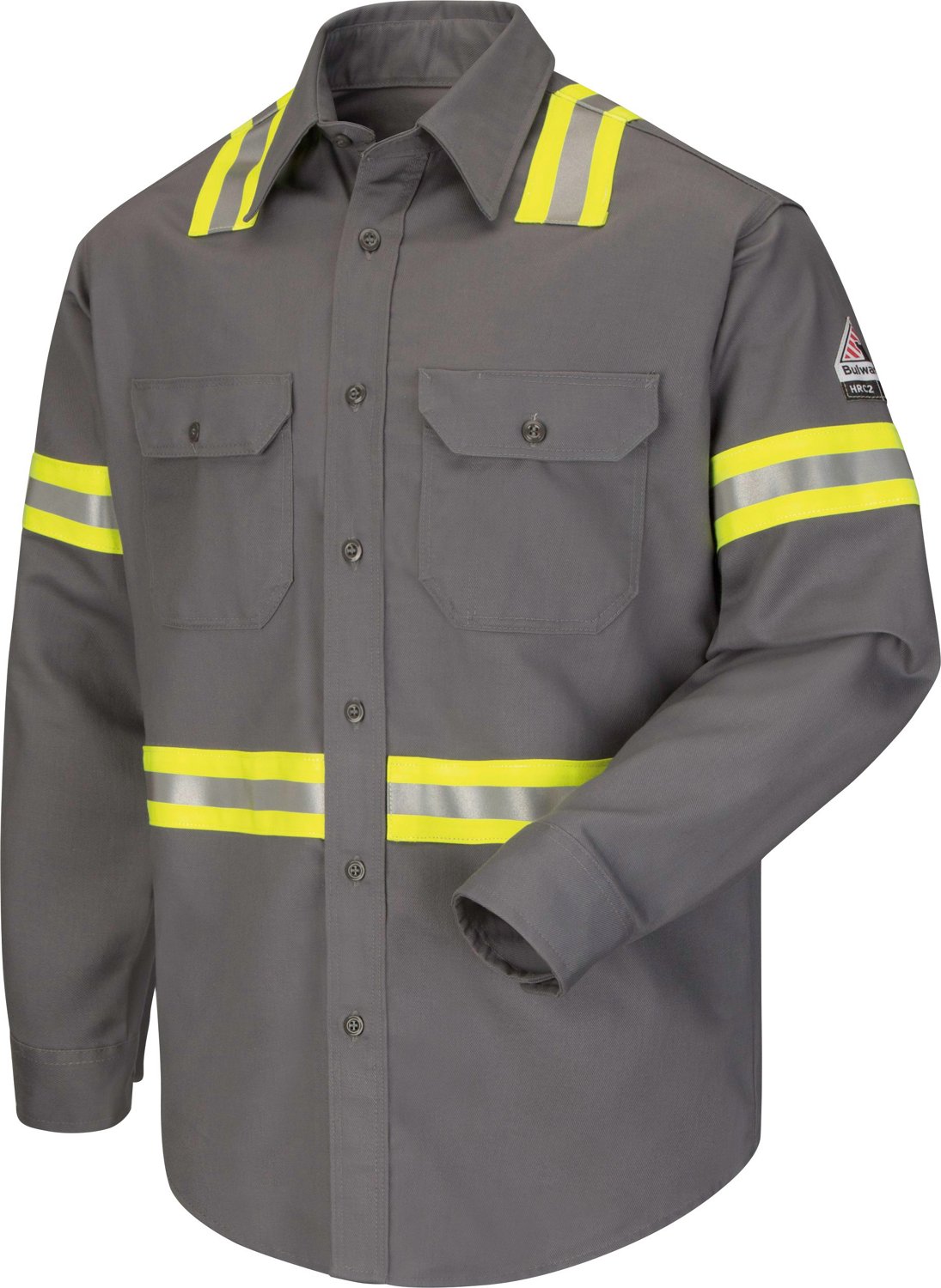 Bulwark Men's EXCEL Flame Resistant ComforTouch Enhanced Visibility Uniform Shirt - view number 3