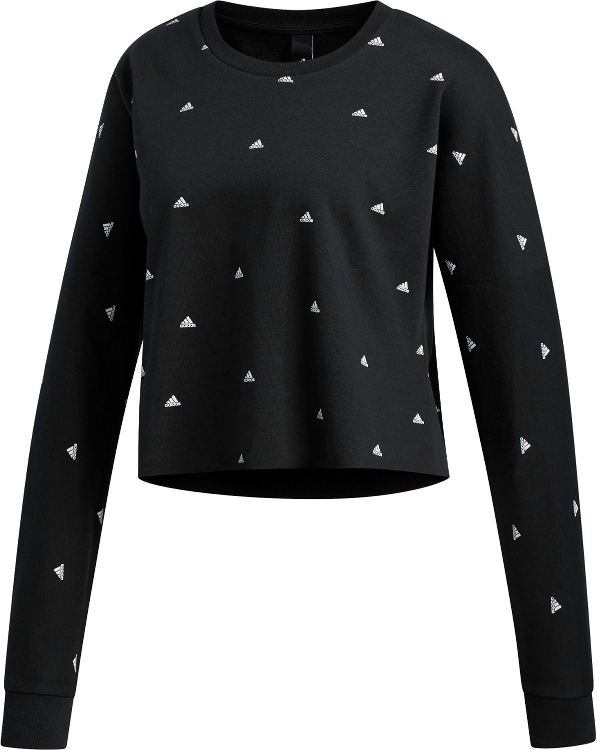 adidas Women's AOP Hyper Long Sleeve Crew Neck T-shirt - view number 4