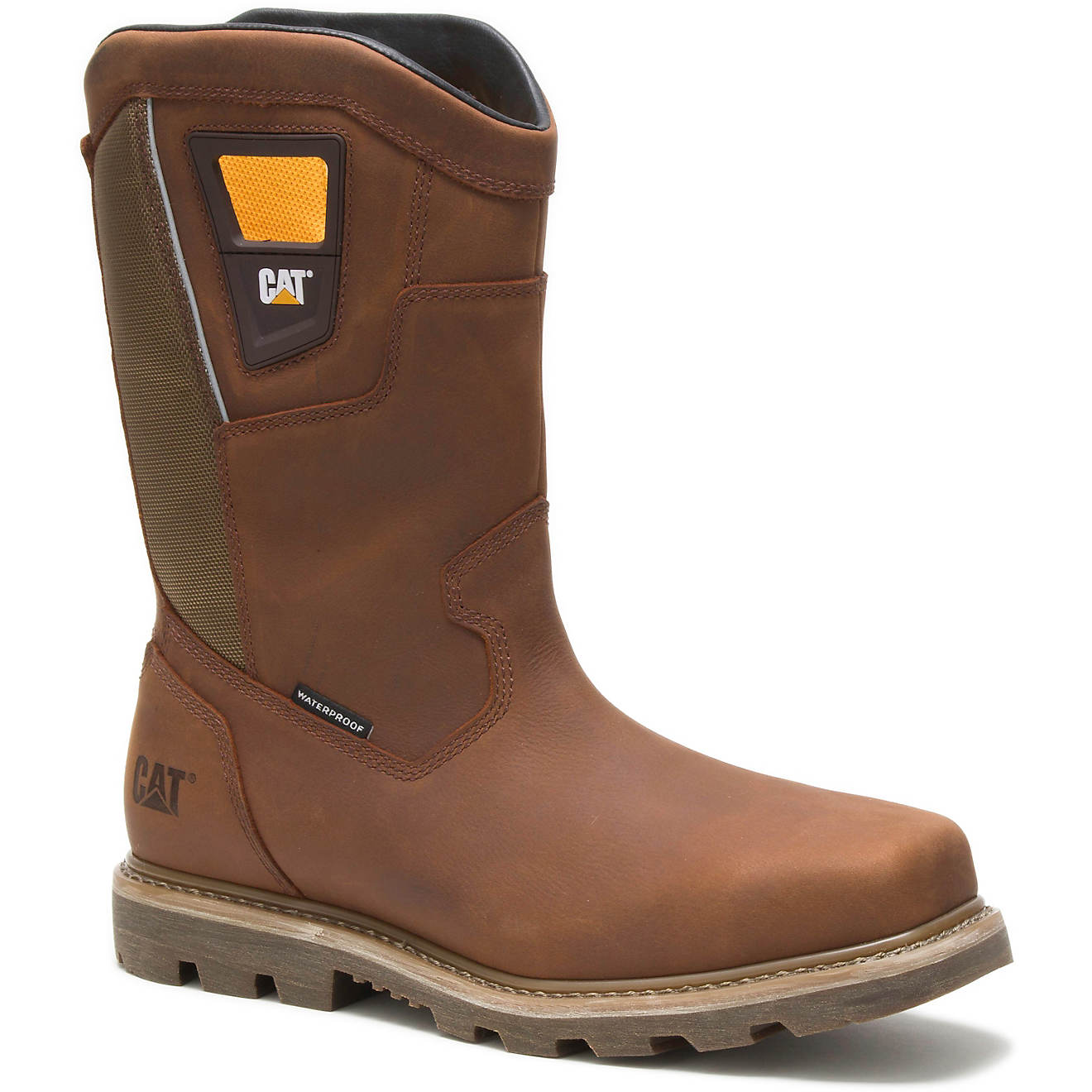 Cat Footwear Men's Stillwell Waterproof Steel Toe Wellington Work Boots                                                          - view number 1