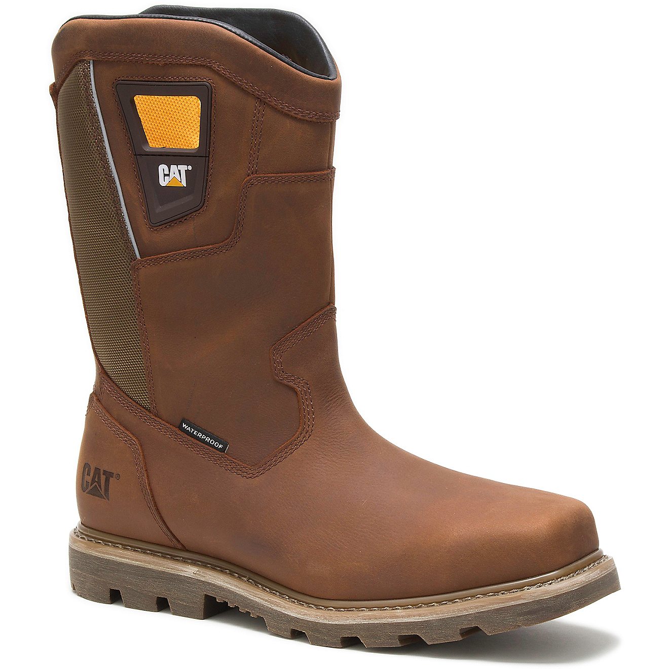 Cat Footwear Men's Stillwell Waterproof Steel Toe Wellington Work Boots                                                          - view number 1
