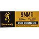 Browning FMJ 9mm 124-Grain Centerfire Ammunition - 150 Rounds                                                                    - view number 1 selected