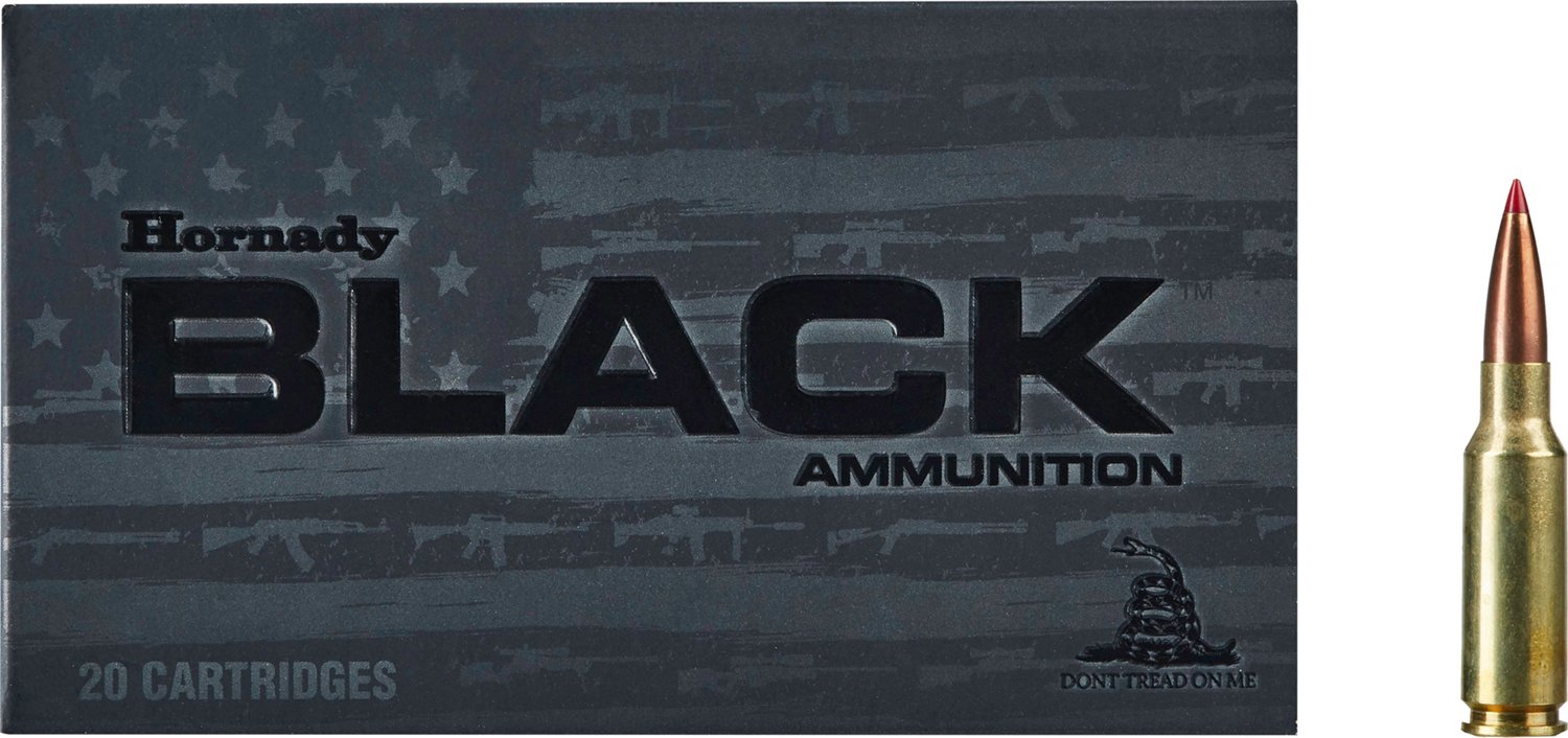 Hornady ELD Match BLACK 6.5 Grendel 123-Grain Rifle Ammunition - 20 Rounds