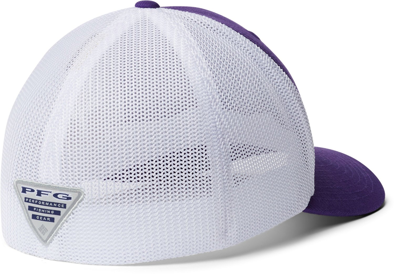Columbia Sportswear Men's Louisiana State University Collegiate PFG Mesh Ball Cap - view number 2