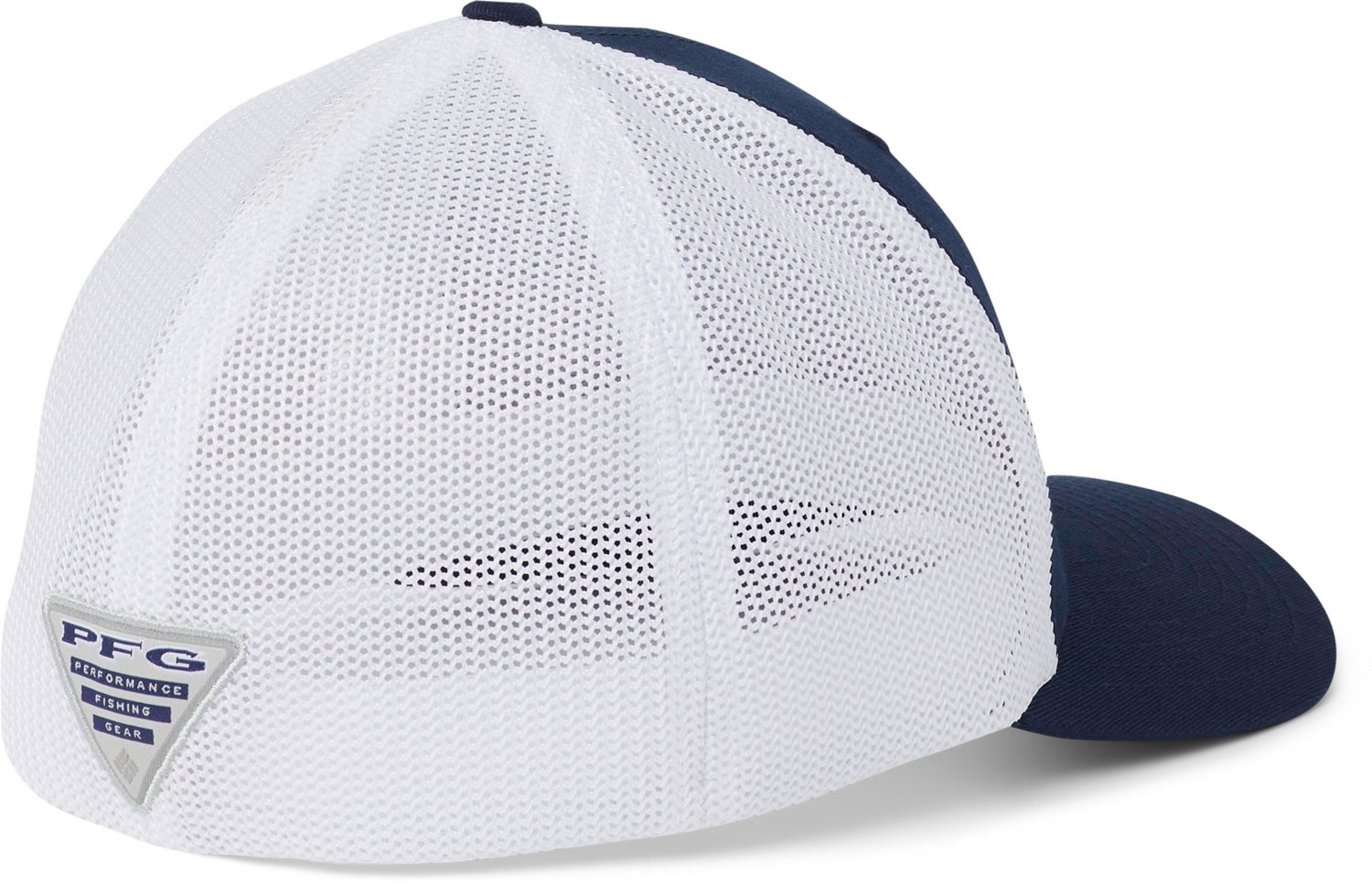 Columbia Sportswear Men's Auburn University Collegiate PFG Mesh Ball Cap - view number 2