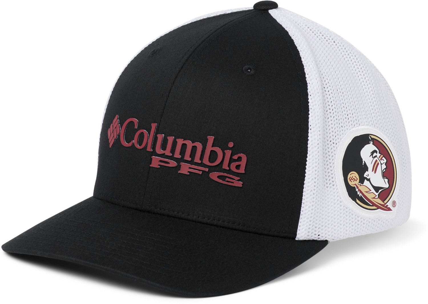 Columbia Sportswear Men's Florida State University Collegiate PFG Mesh Ball Cap - view number 1