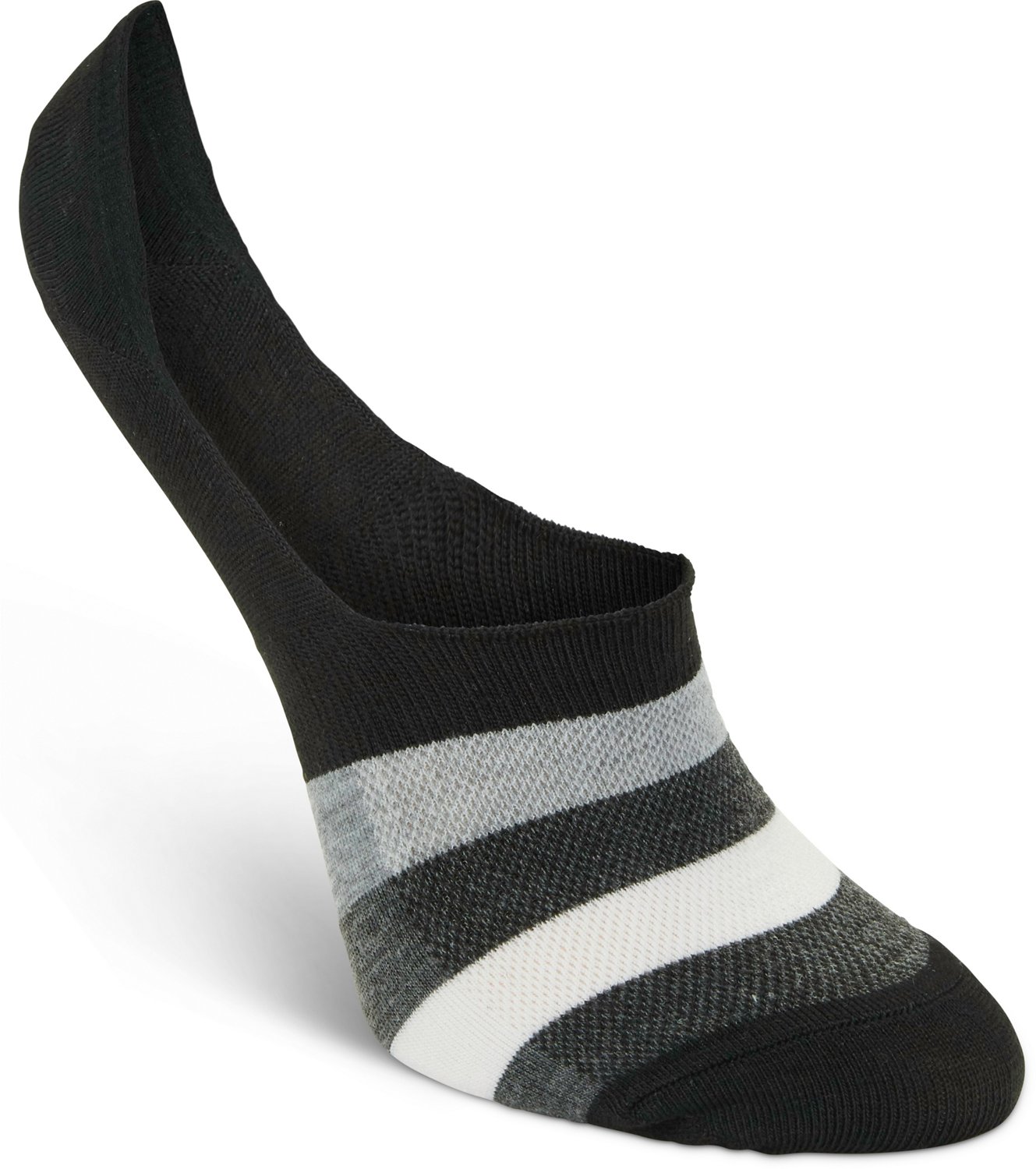 BCG Striped Mesh Footie Socks 6 Pack - view number 2