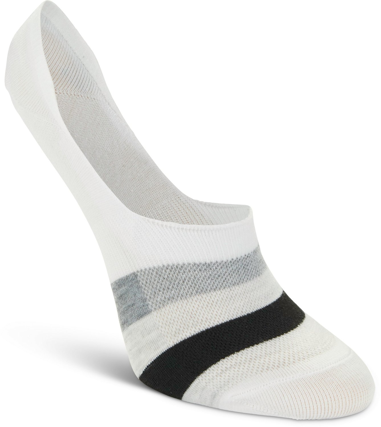 BCG Striped Mesh Footie Socks 6 Pack - view number 3