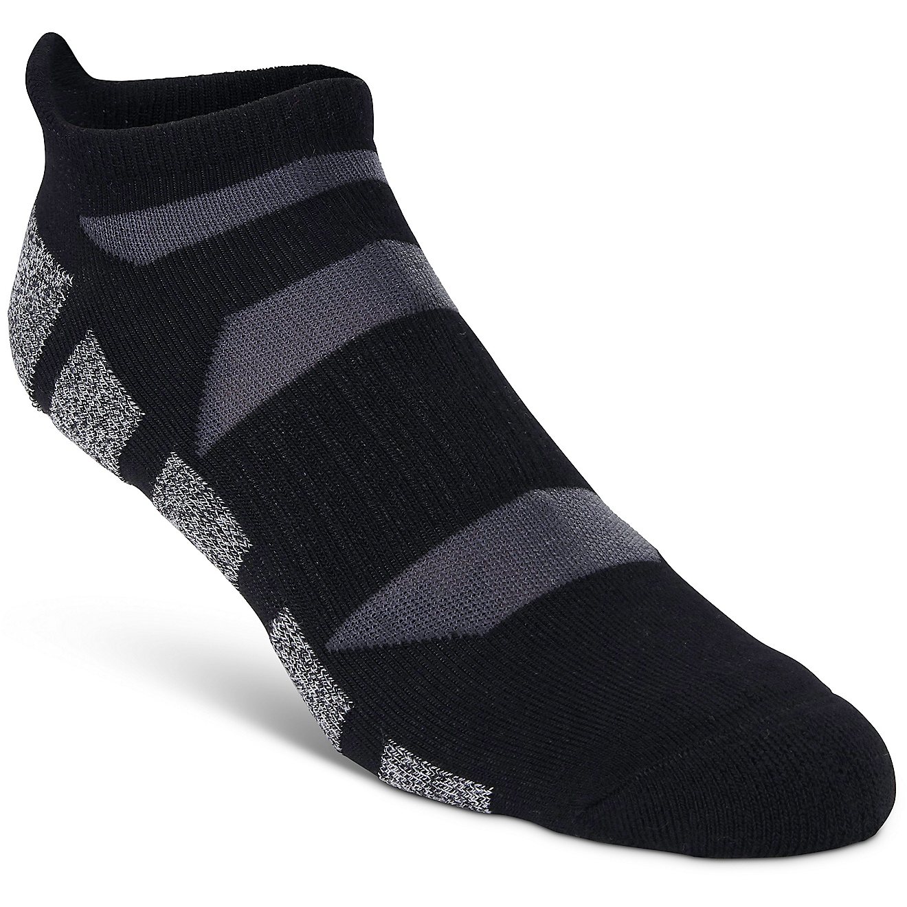 BCG No Show Tab Bamboo Performance Socks 3 Pack                                                                                  - view number 2