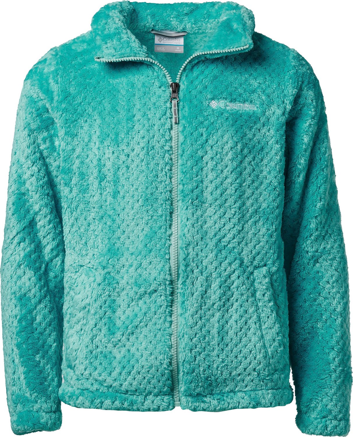 Columbia fluffy fleece jacket hotsell