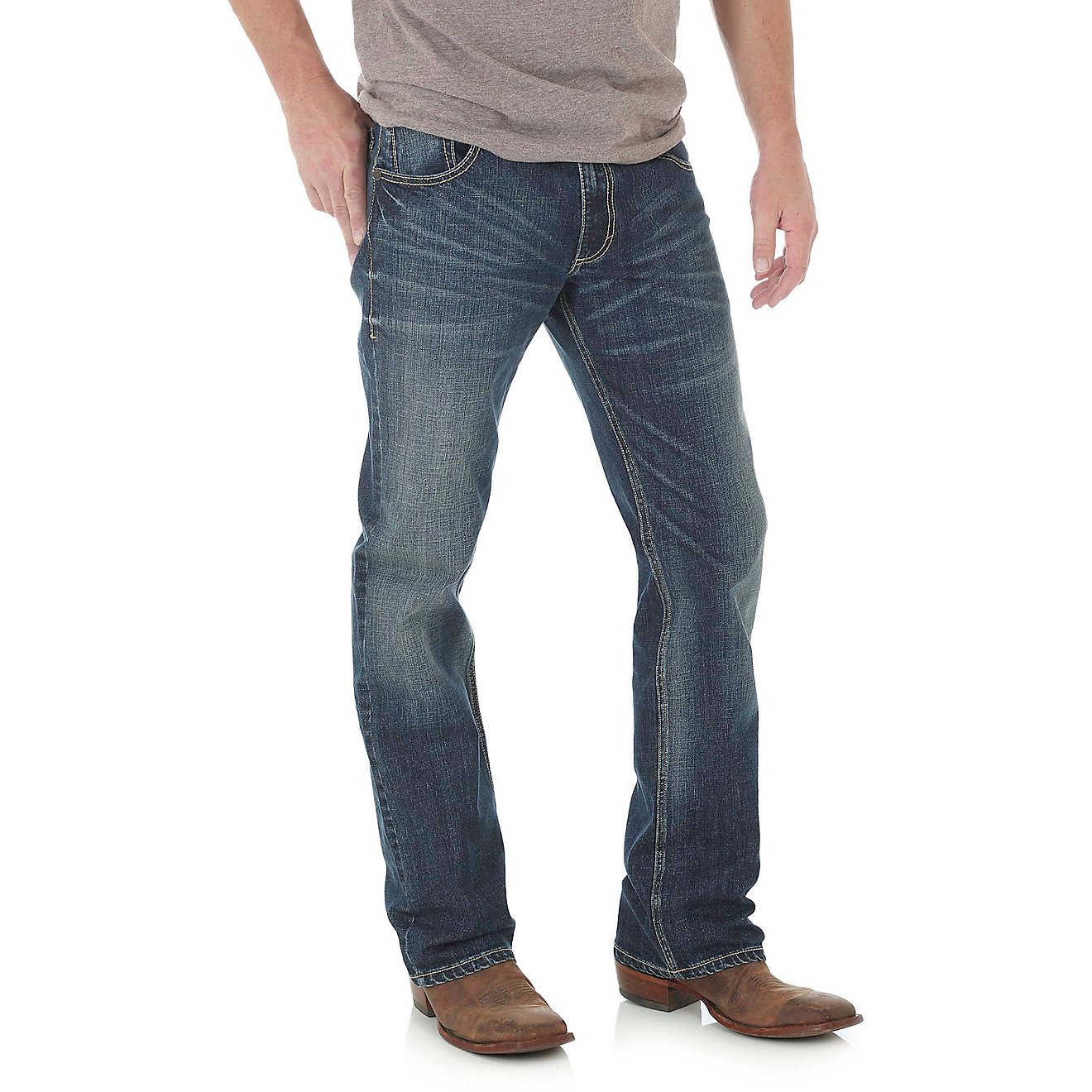 Wrangler Men's Retro Slim Boot Cut Jeans                                                                                         - view number 1