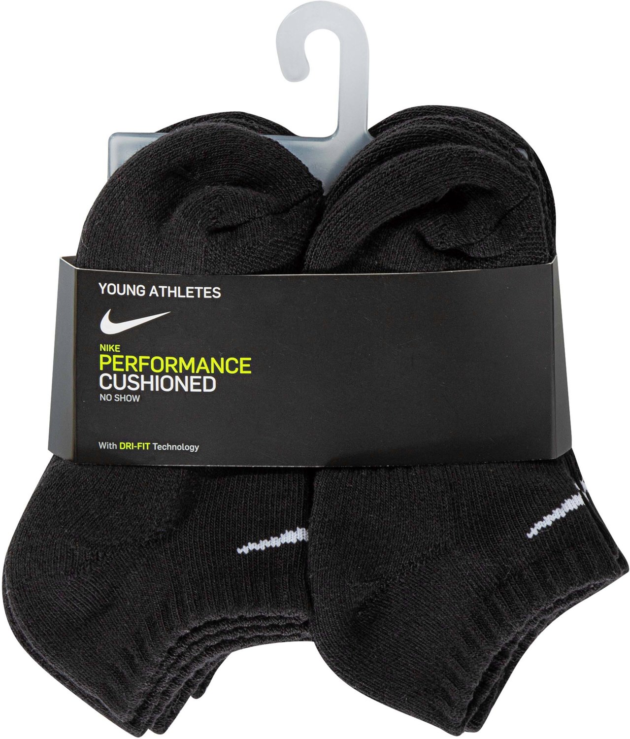Nike Kids' Dri-FIT Performance Low Cut Socks 6 Pack | Academy