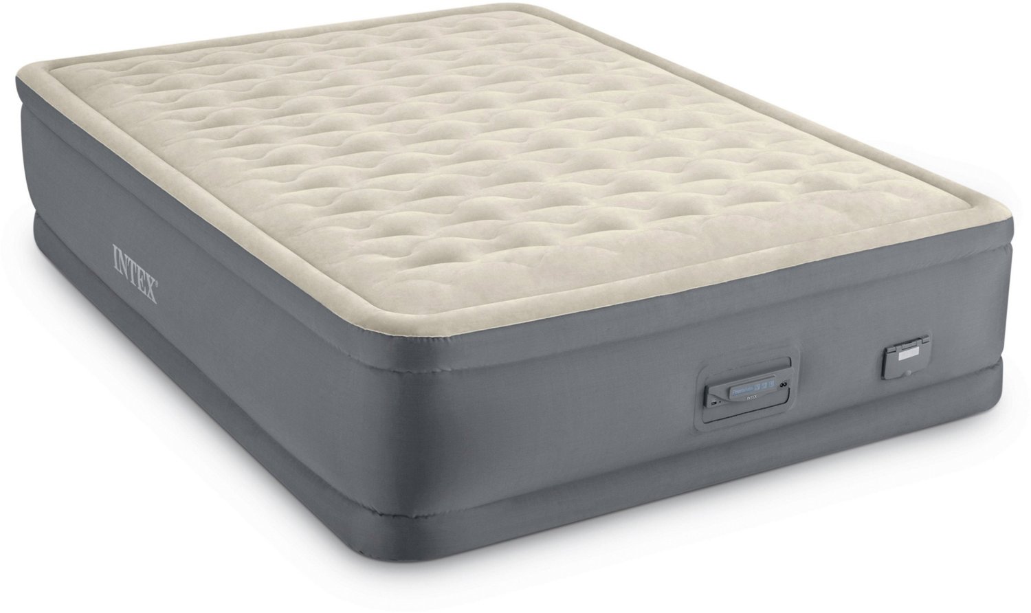 INTEX DuraBeam PremAire II Elevated Queen Airbed with Digital Comfort