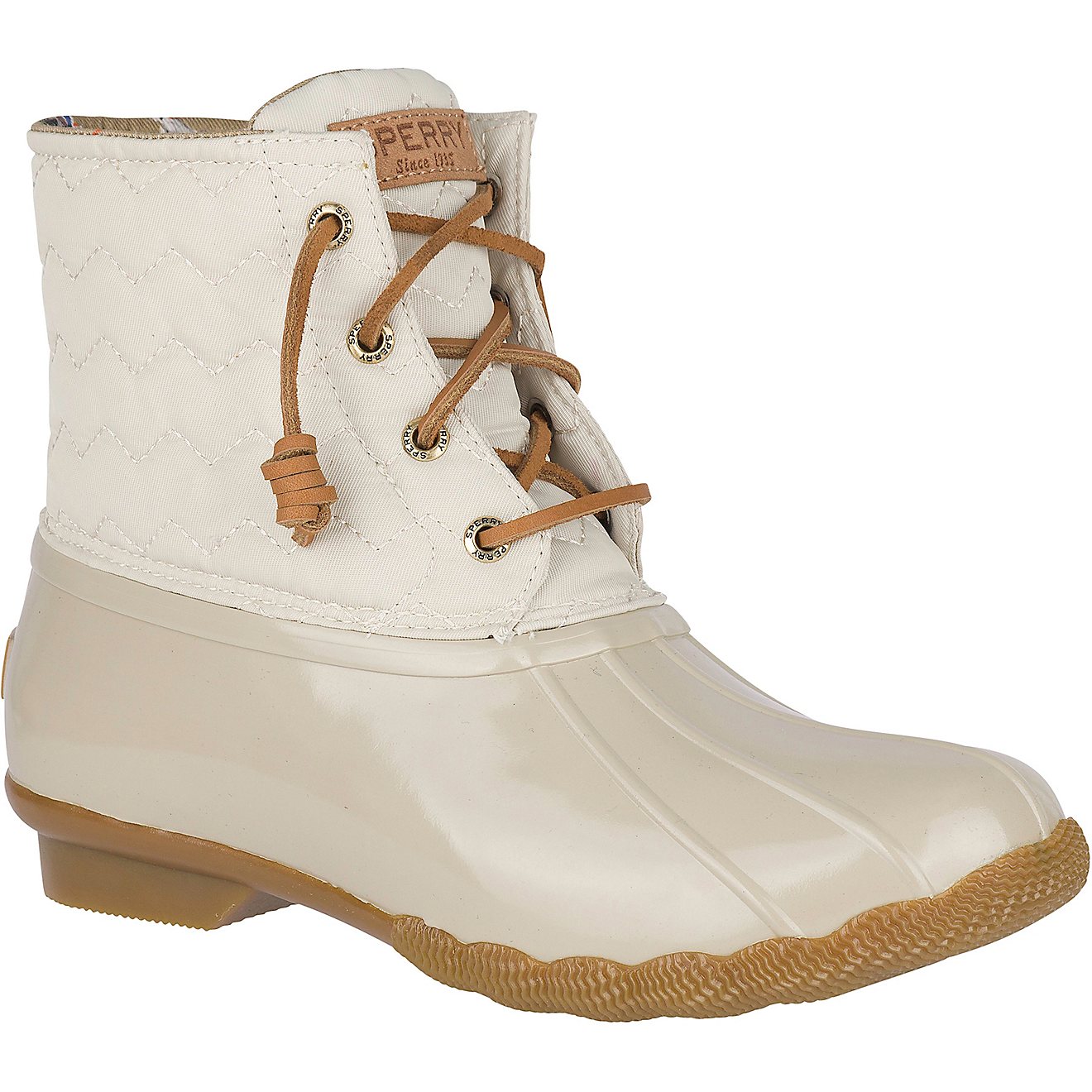 Sperry Women's Saltwater Quilted Chevron Nylon Duck Boots                                                                        - view number 1