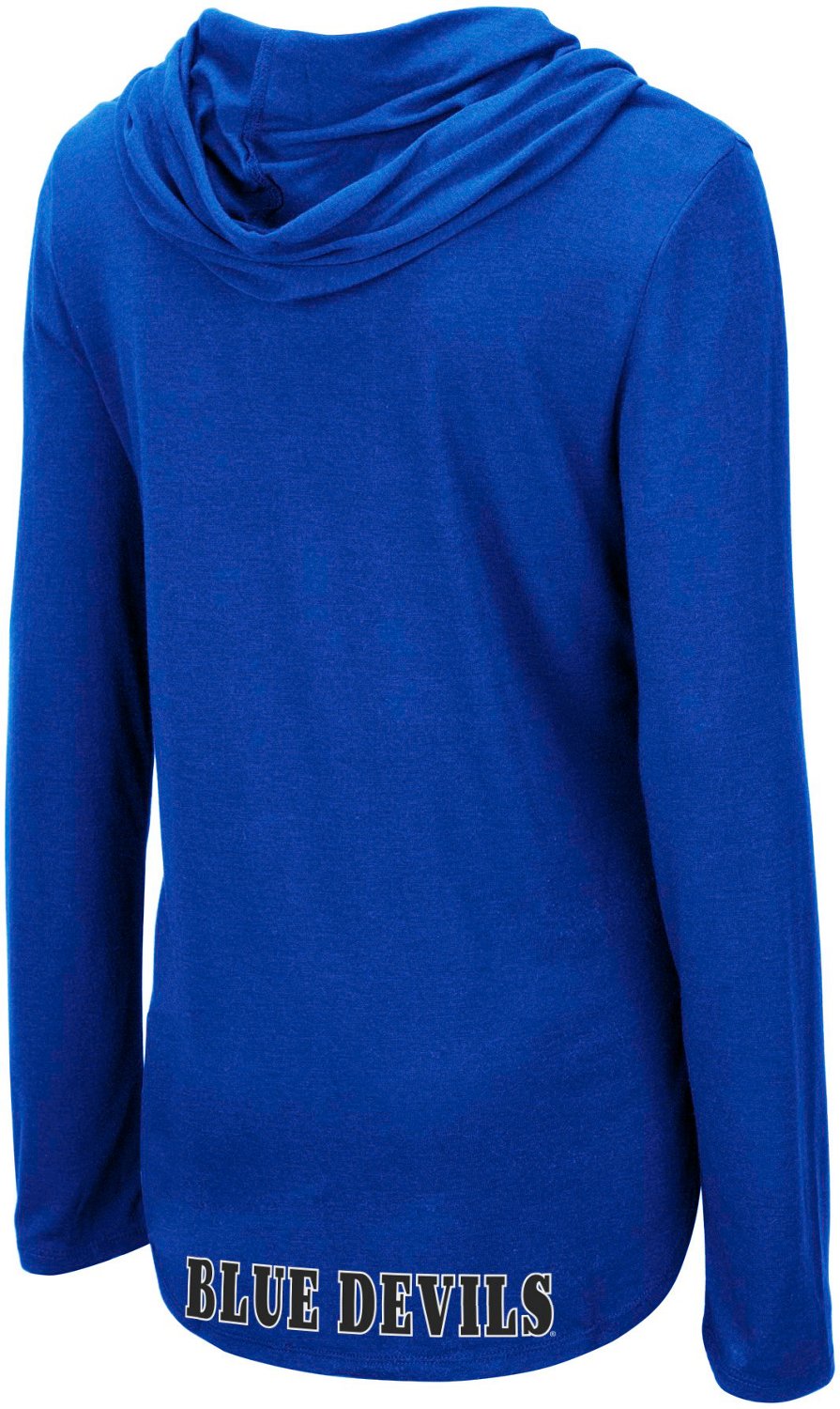 Colosseum Athletics Women's Duke University My Lover Hooded Long Sleeve T-shirt - view number 2