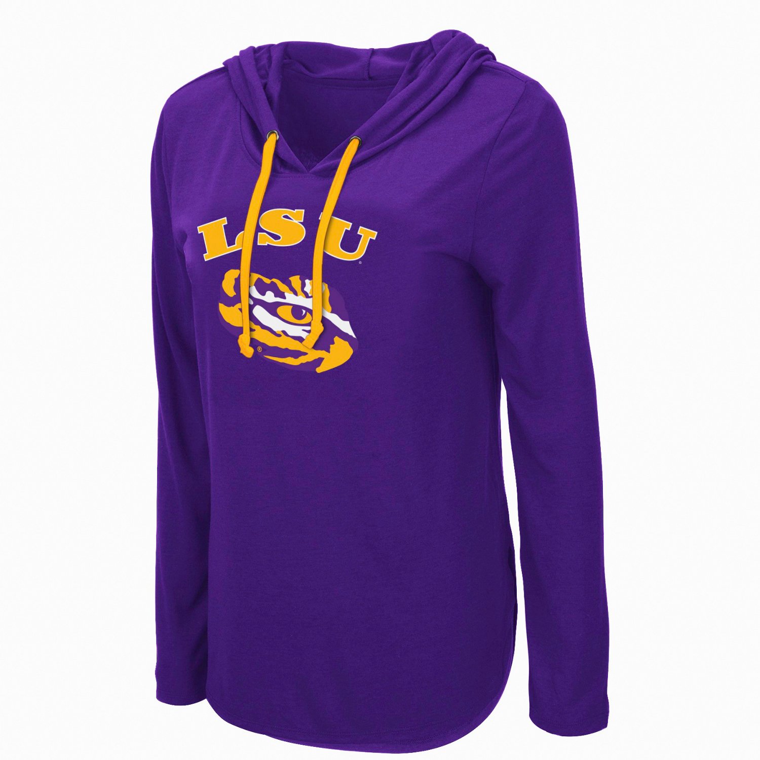 Colosseum Athletics Women's Louisiana State University My Lover Hooded Long Sleeve T-shirt - view number 1