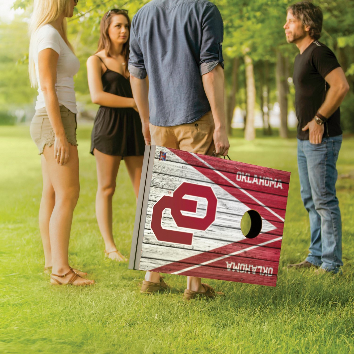 Victory Tailgate University of Oklahoma Bean Bag Toss Game - view number 5