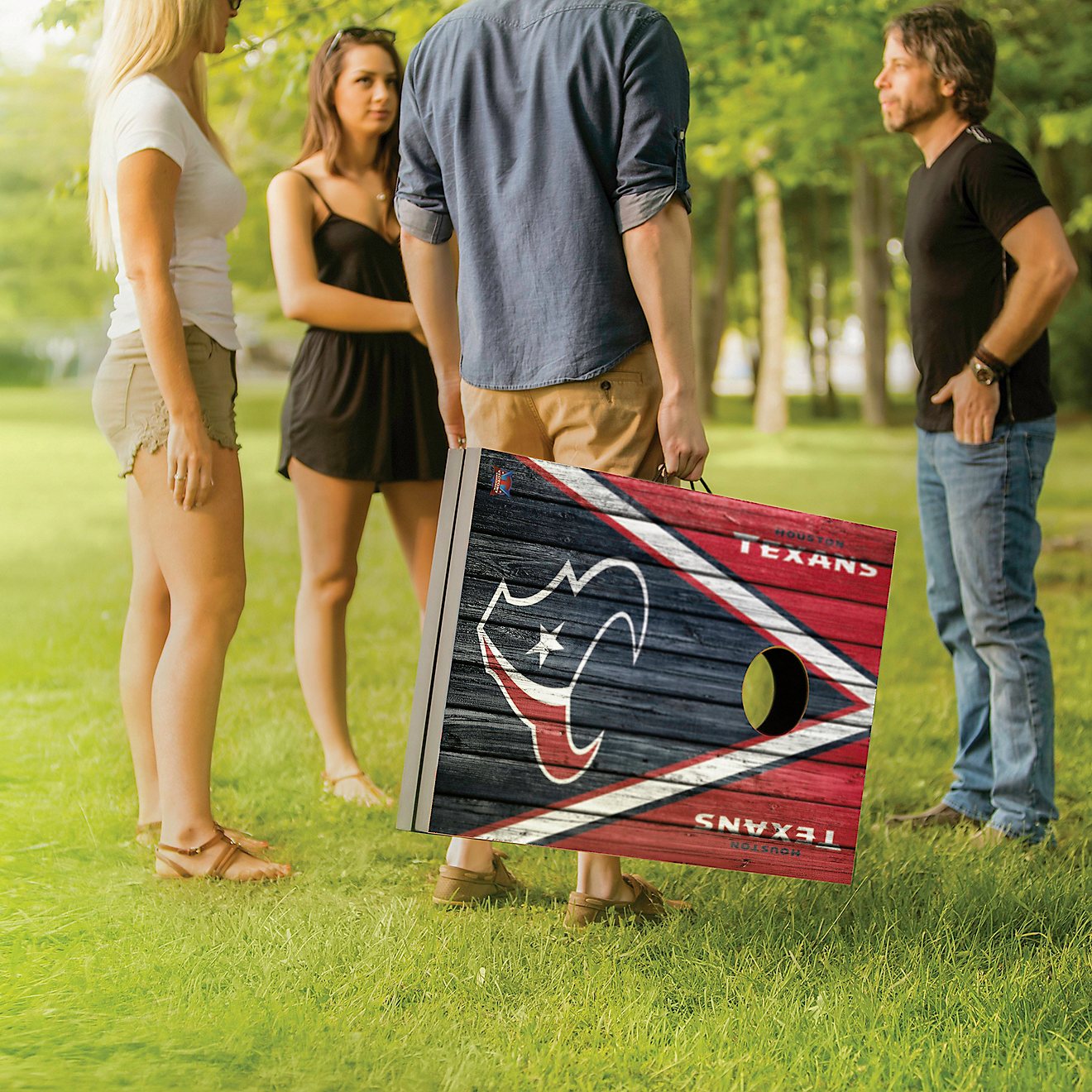 Victory Tailgate Houston Texans Bean Bag Toss Game                                                                               - view number 5