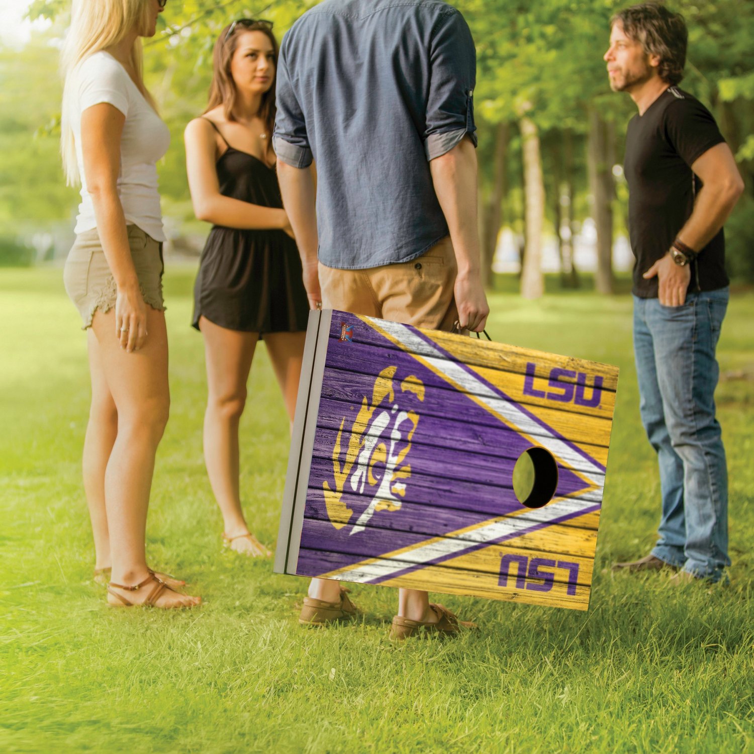 Victory Tailgate Louisiana State University Bean Bag Toss Game - view number 5