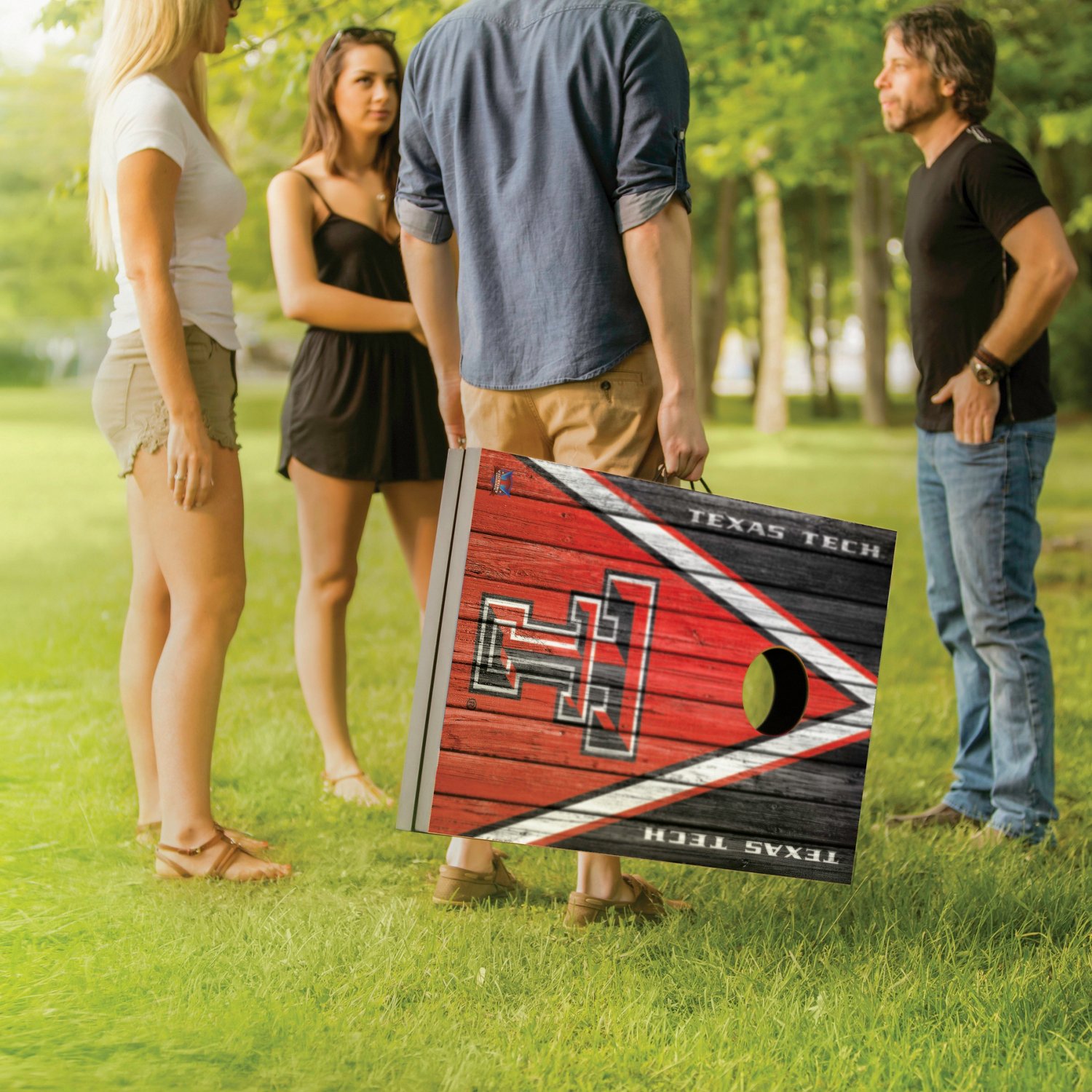 Victory Tailgate Texas Tech University Bean Bag Toss Game Academy