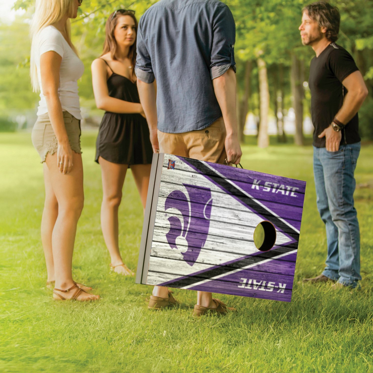 Victory Tailgate Kansas State University Bean Bag Toss Game - view number 5