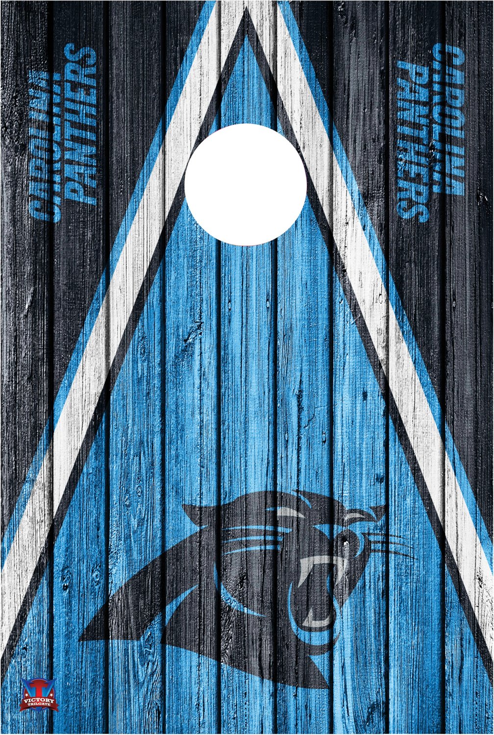 Wild Sports Collegiate Tailgate Toss Cornhole Set - Carolina Panthers