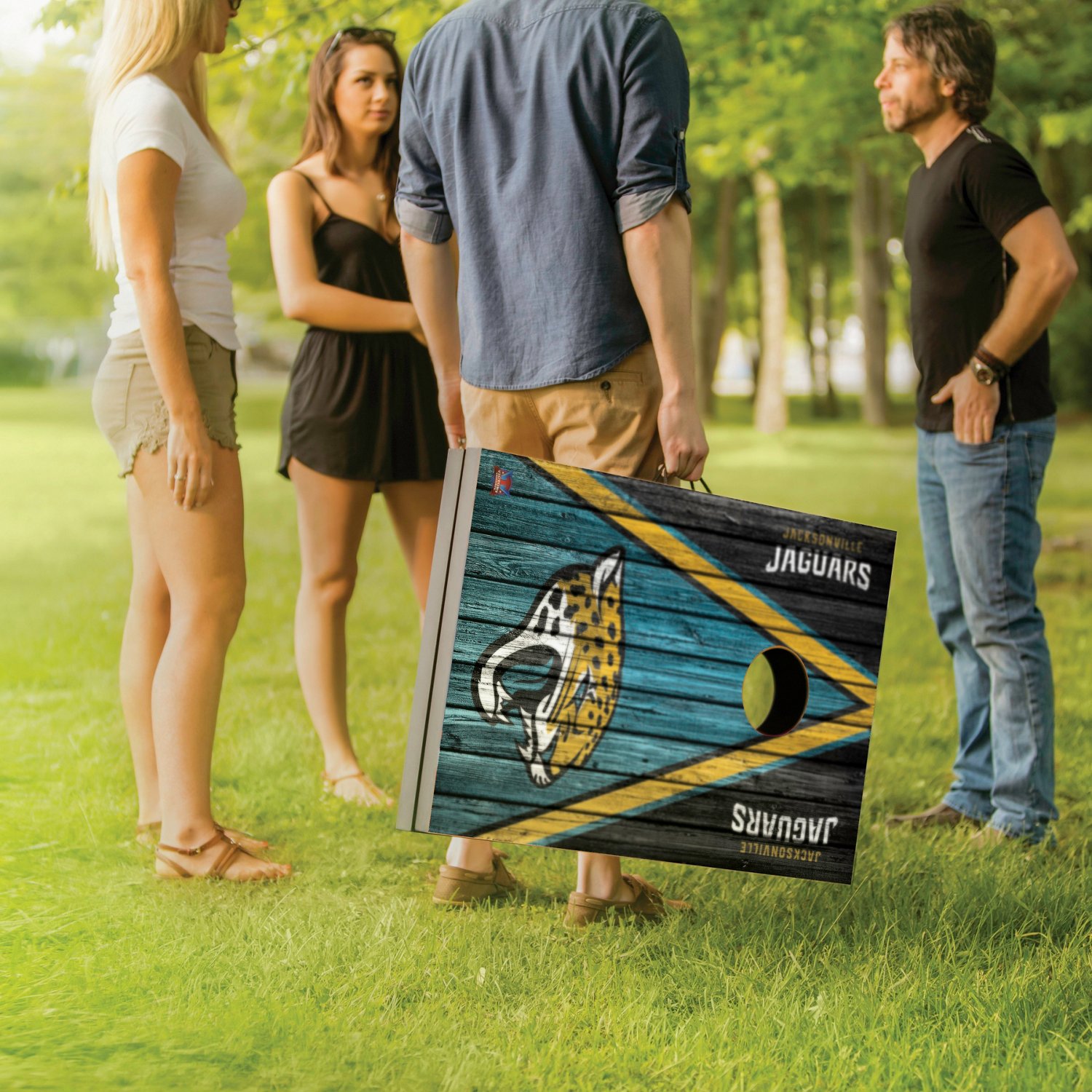 Victory Tailgate Jacksonville Jaguars Bean Bag Toss Game - view number 5