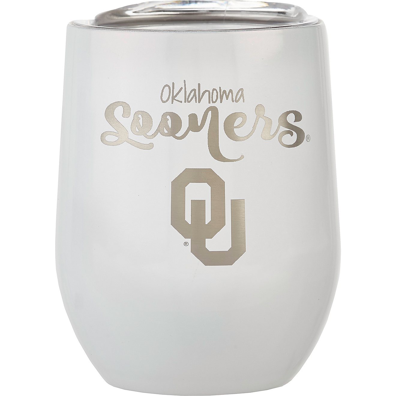 Great American Products University of Oklahoma The Opal Vacuum Insulated 12 oz Wine Tumbler                                      - view number 1