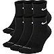 Nike Men's Everyday Plus Cushion Dri-FIT Training Ankle Socks 6 Pack                                                             - view number 1 image