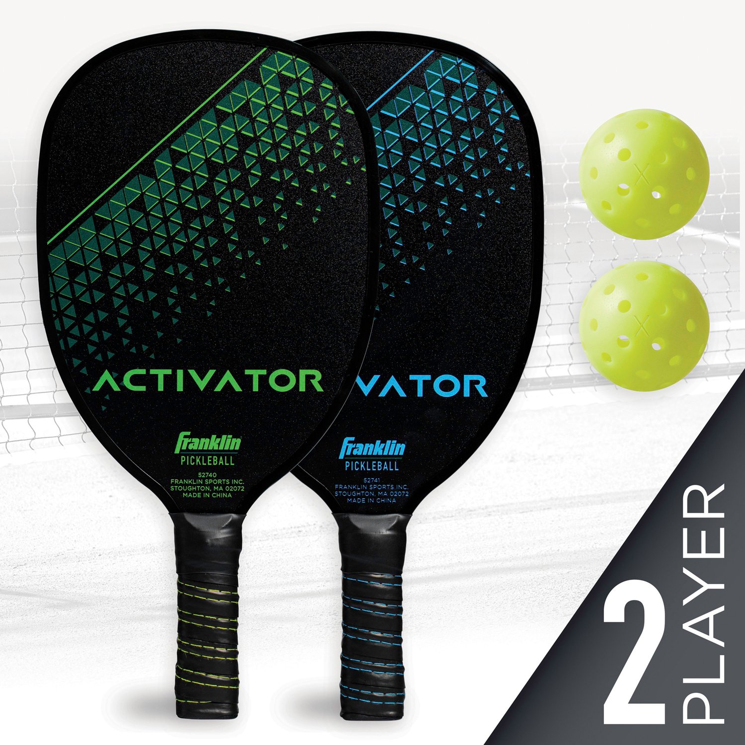 Franklin Activator 2-Player Wood Paddle and Ball Set                                                                             - view number 6