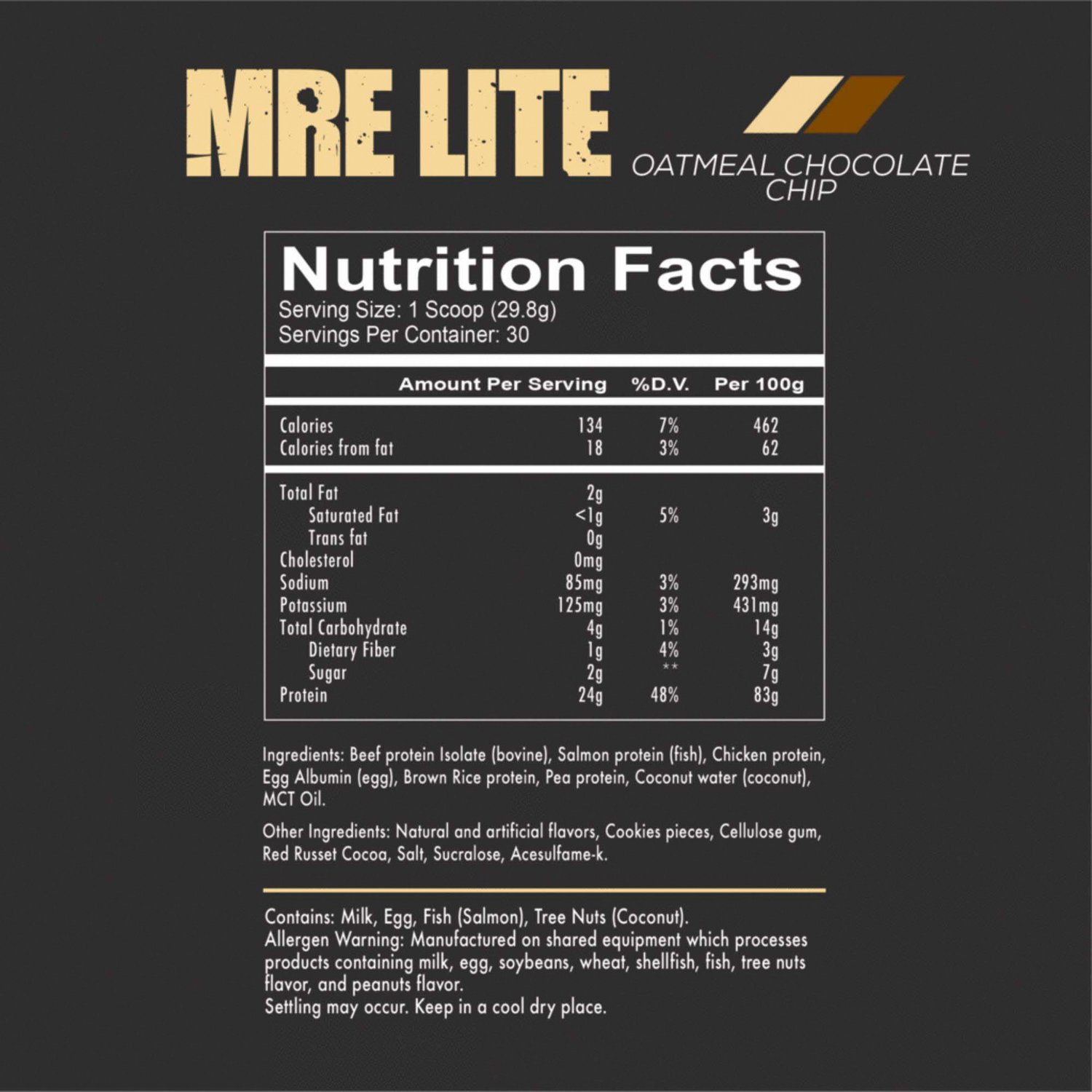 Redcon1 MRE Lite Protein Powder Academy