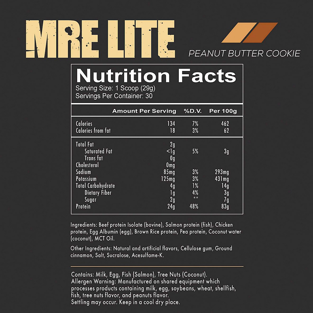 Redcon1 MRE Lite Protein Powder                                                                                                  - view number 2