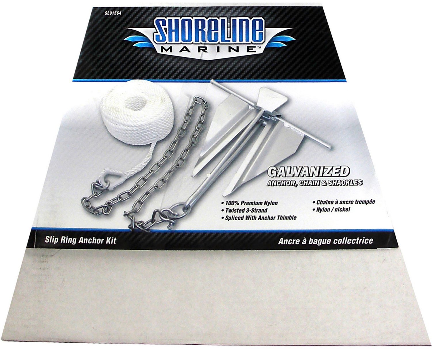 Shoreline Marine 7 Slip Ring Anchor Kit Academy