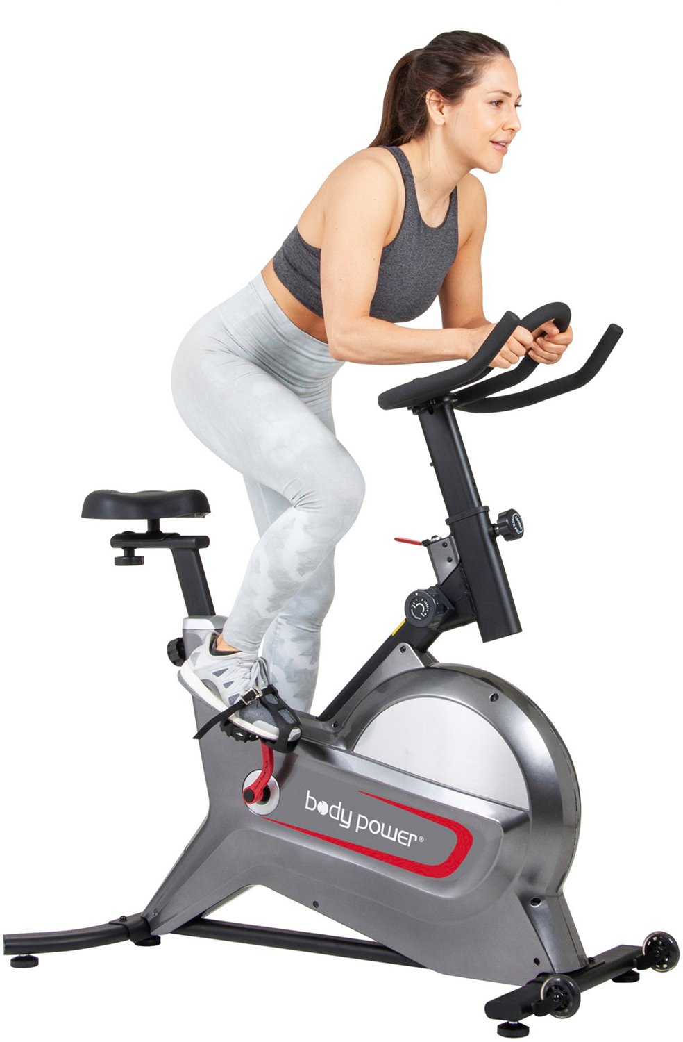 Body Power Deluxe Indoor Cycle Trainer with Curve-Crank Technology                                                               - view number 5