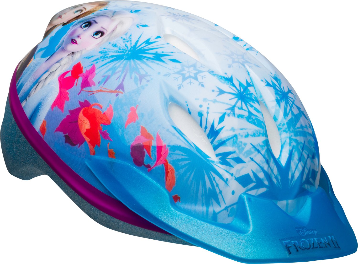 Kids frozen 2025 bike helmet