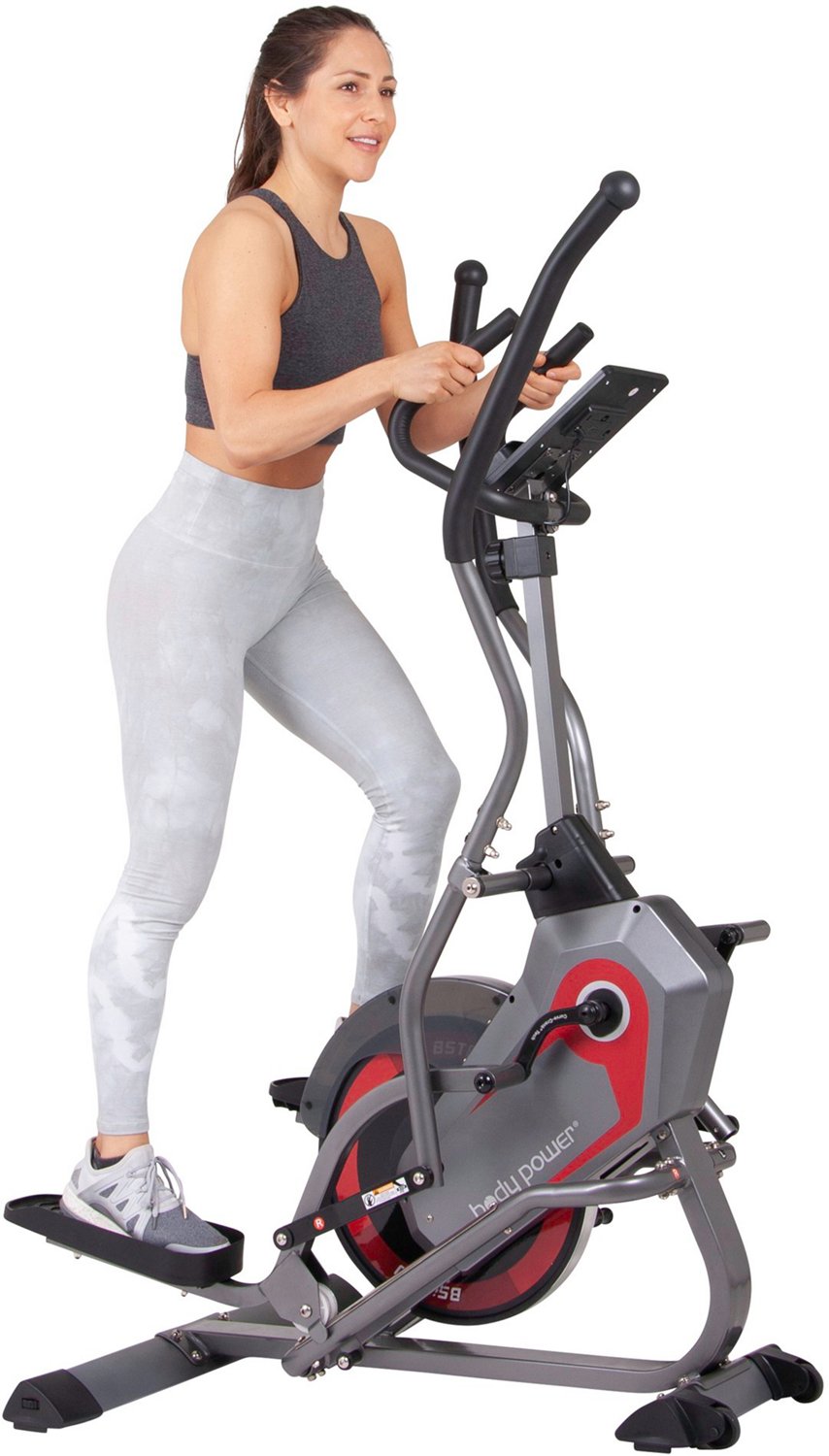 Body Power StepTrac Elliptical Stepper Workout Trainer with Curve