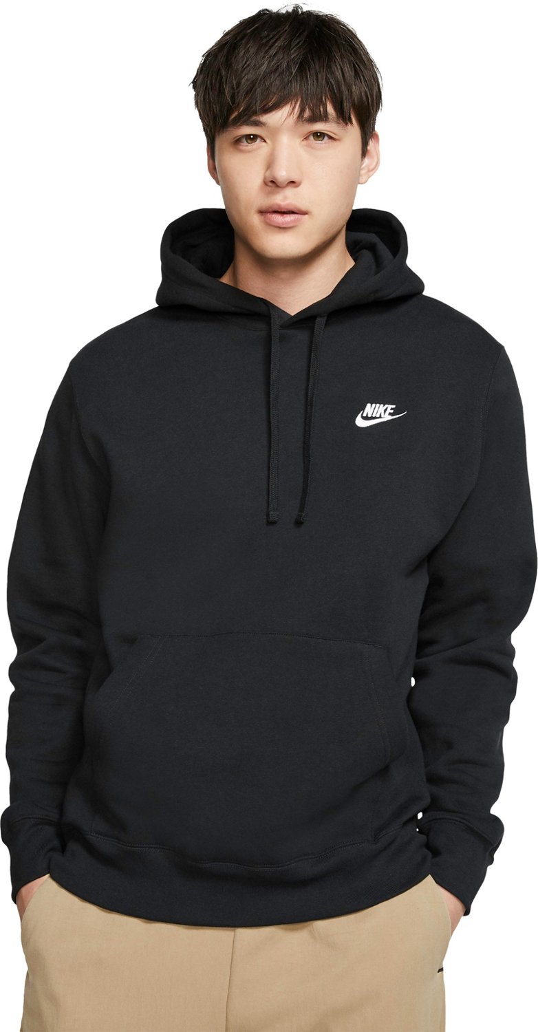 nike sportswear club hoodie black