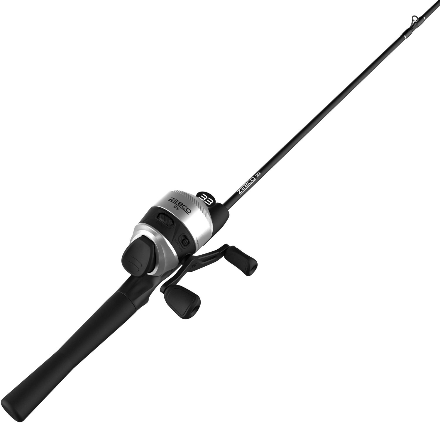 Zebco 5'6" M Freshwater 33 Spincast Rod and Reel Combo - view number 2